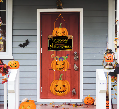 Halloween Door Decor