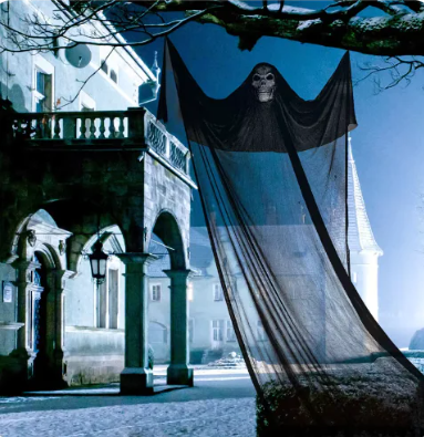 LED Halloween Ghost Decor