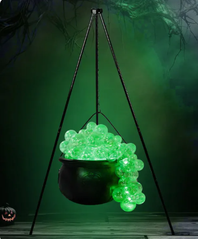 Halloween Cauldron Decor