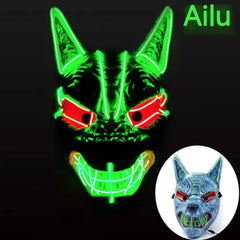 LED Halloween Mask