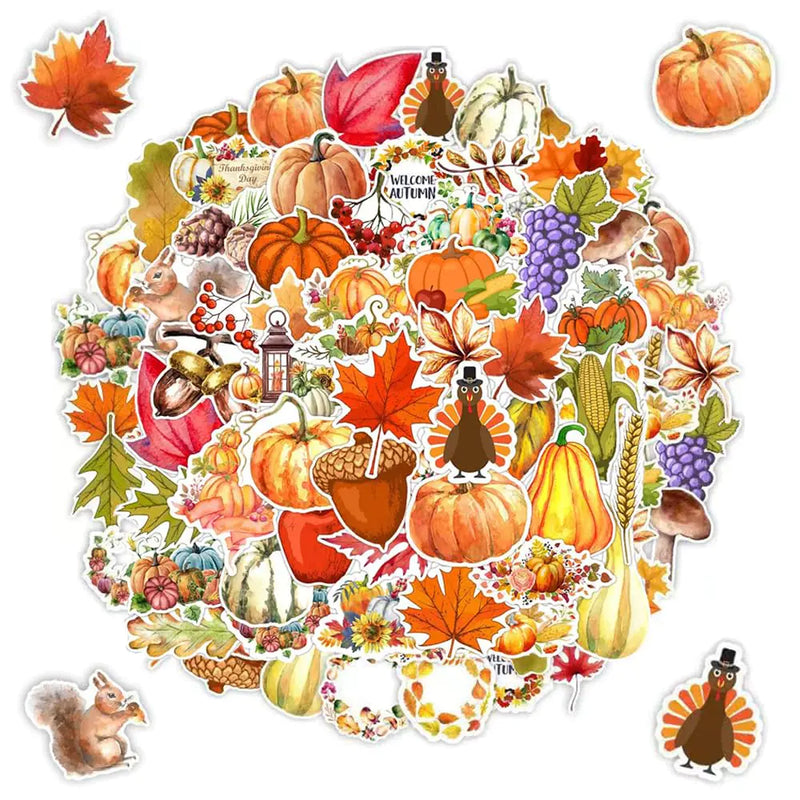 Thanksgiving Sticker Decor