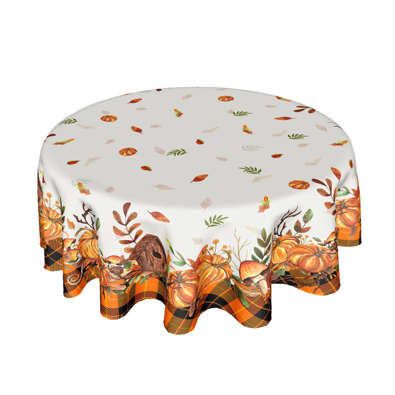 Thanksgiving Tablecloth Decor