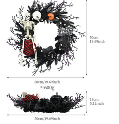 Halloween Wreath Decor