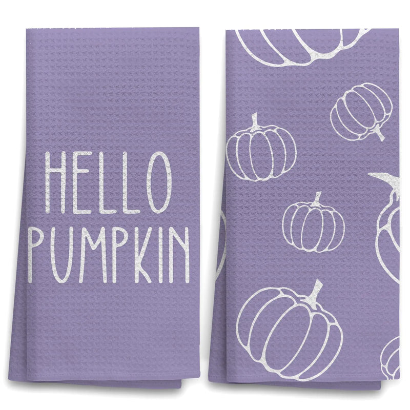Fall Kitchen Towel Decor