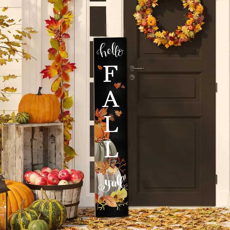Outdoor Fall Porch Sign