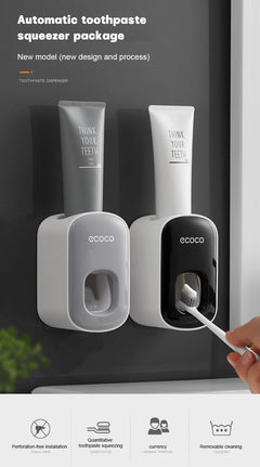 Wall Mount Automatic Toothpaste Dispenser